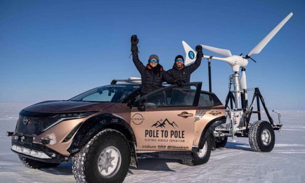 Epische reis van Pool tot Pool in Nissan ARIYA gaat van start