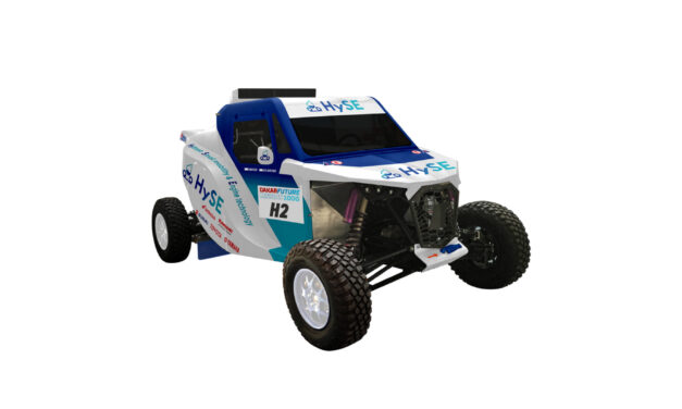 De ultieme test: offroader met waterstofmotor in actie tijdens Dakar 2024