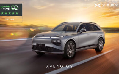 XPENG G9 krijgt duurzaamheidsscore van vijf sterren van Green NCAP