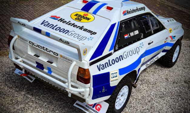 Erik van Loon gaat voor winst in Dakar Classic