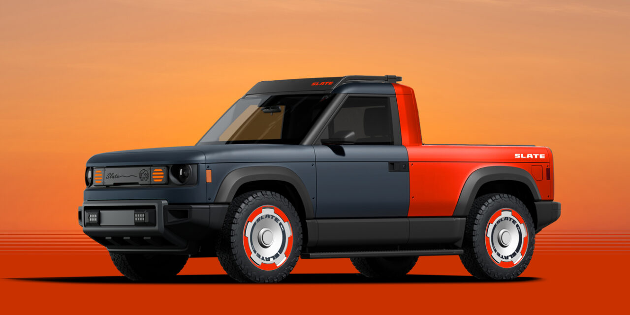 Minimalistische elektrische pick-up: Slate Truck verrast met eenvoud en prijskaartje