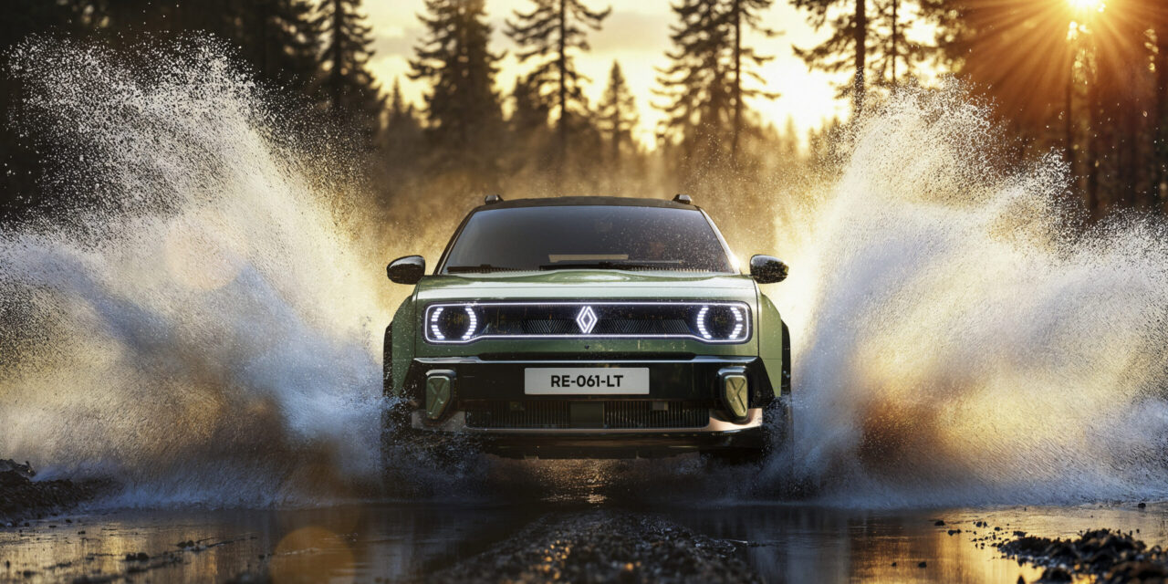 Renault 4 Savane 4×4 Concept debuteert op Roland-Garros 2025