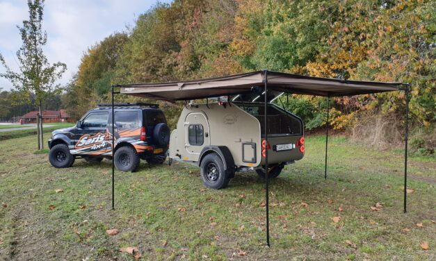 X-Line off-road Trailer van Lifestyle Camper Nederland/Saris 4×4
