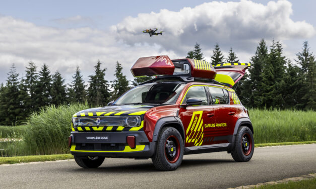 Vision 4rescue: een Renault 4 vol innovatie voor de hulpdiensten