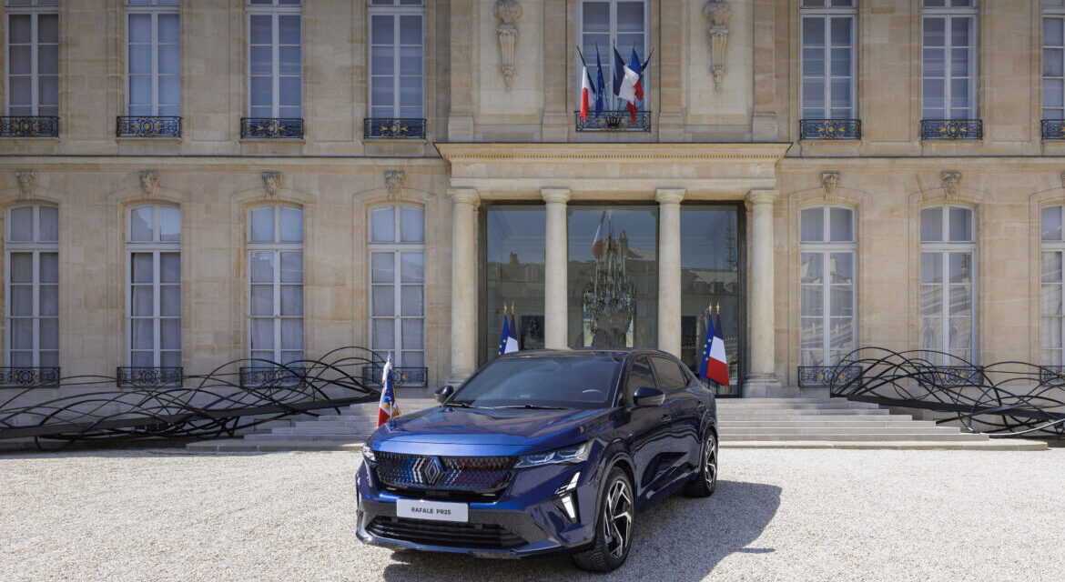 Presidential Renault Rafale: exclusieve presidentiële uitvoering van Rafale Hyper Hybrid E-Tech 4×4