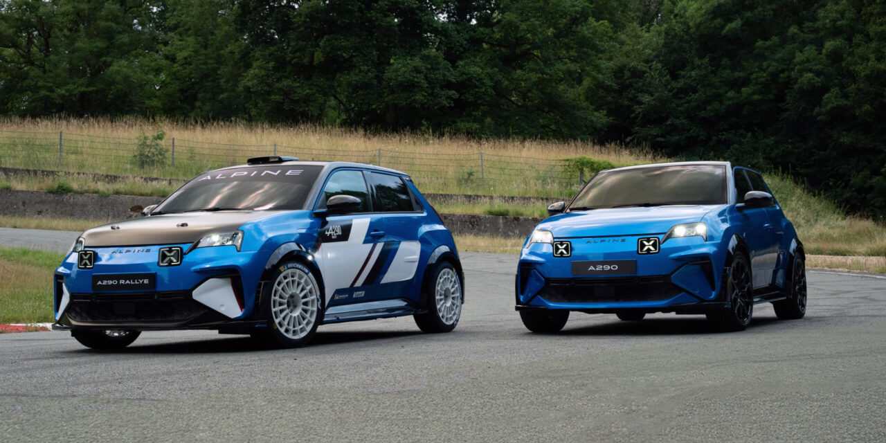 Alpine A290 Rallye: speciaal ontwikkeld voor rallysport