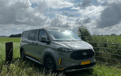 Ford Pro introduceert vierwielaandrijving op E-Transit Custom voor betere prestaties op de bouwplaats