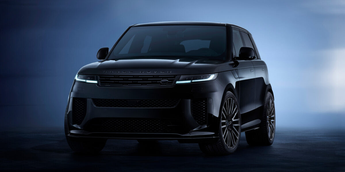 Geheel zwart: nieuwe Range Rover Sport SV Black Edition biedt ultieme dynamische uitstraling
