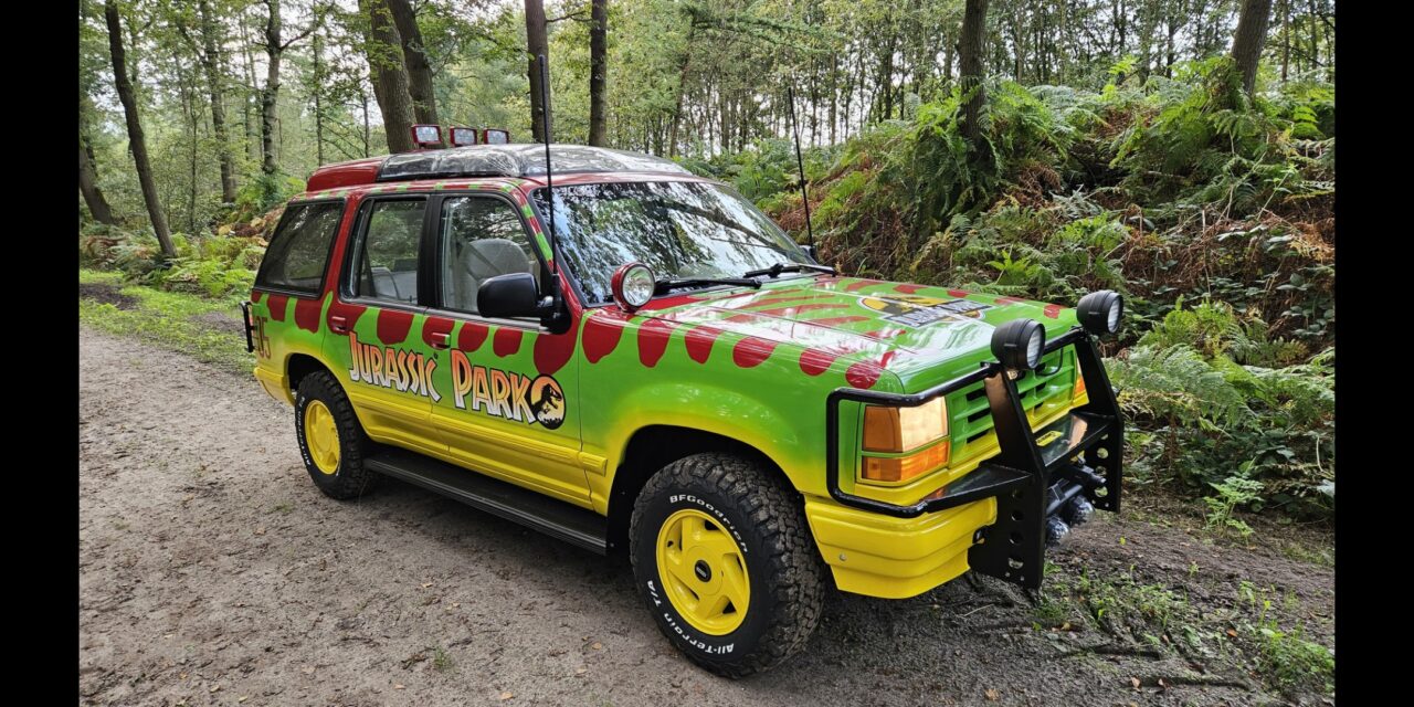 Wim van Essen bouwde een filmicoon na: Jurassic Park Explorer op Nederlandse bodem