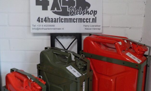JERRYCAN HOUDER & Off-road jack, airjack (luchtkrik)