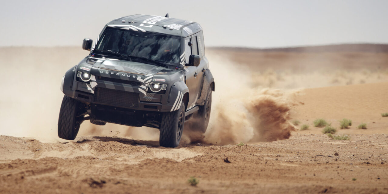 Defender Dakar D7X-R rallyauto voltooit succesvolle, loodzware woestijntest