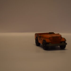 CORGI JUNIORS WHIZZWHEELS WILLYS JEEP ORANJE