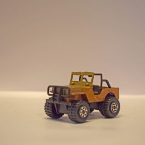 MATCHBOX 4X4 GOLDEN EAGLE JEEP GOLD