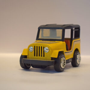 JEEP CJ GEEL PULL BACK