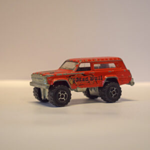 MAJORETTE 4X4 RED JEEP CHEROKEE NO 236