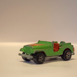 MAJORETTE JEEP GROEN NO 268