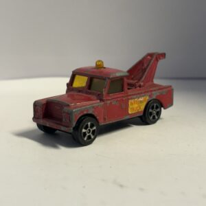 CORGI JUNIORS WHIZZWHEELS LAND ROVER 109 WB RED TOW TRUCK