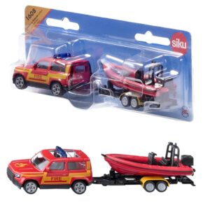 Land Rover Defender in de brandweeruitvoering