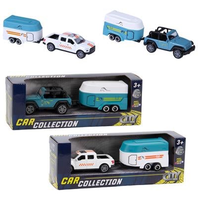 City Mini Car met paardentrailer