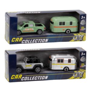 City Mini Car met trailer