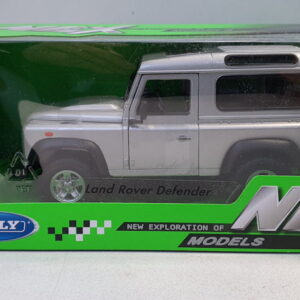 Welly 1/24 Land Rover Defender, Zilver