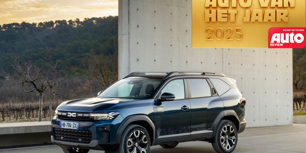 Dacia Bigster gekozen tot Auto Review Auto van het Jaar