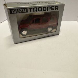ISUZU TROOPER 1:43 RED/BLACK LTD INCL. BOX