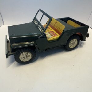 VINTAGE JEEP MF-722 BLIKKEN WRIJVINGSSPEELGOEDAUTO