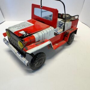 JEEP GEMAAKT VAN BLIK