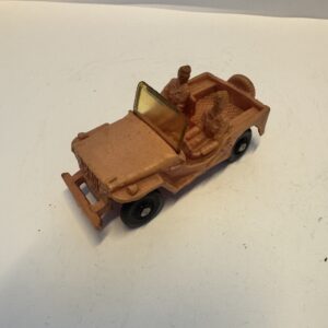 VINTAGE ARMY JEEP PLASTIC WITH WINDOW