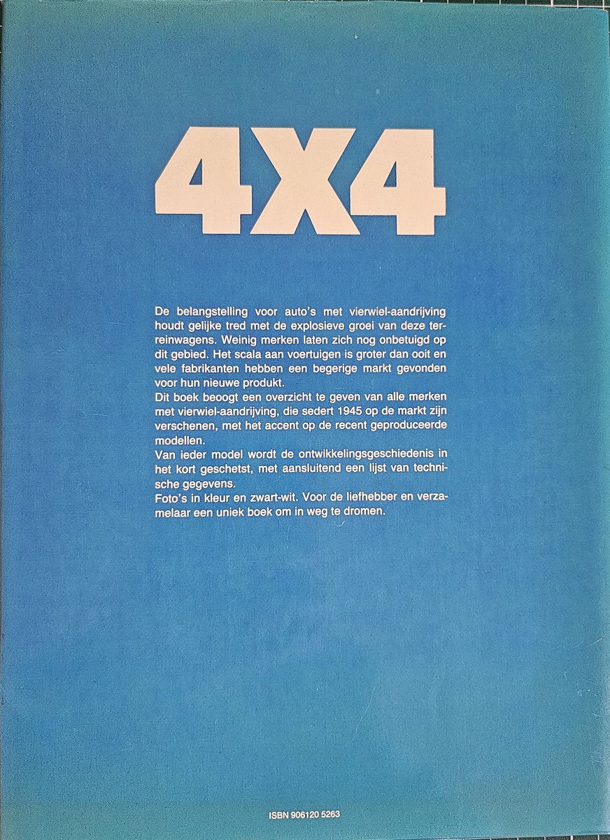 4x4 HET COMPLETE BOEK VAN ‘OFF THE ROAD’ VOERTUIGEN (JULIAN MAC NAMARA)