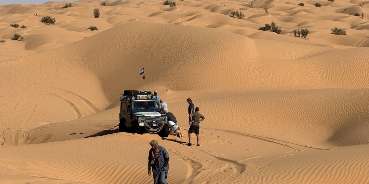 Leer zandduinen rijden – Tunesië
