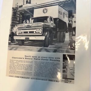 Chevrolet Power Steering Print Ad
