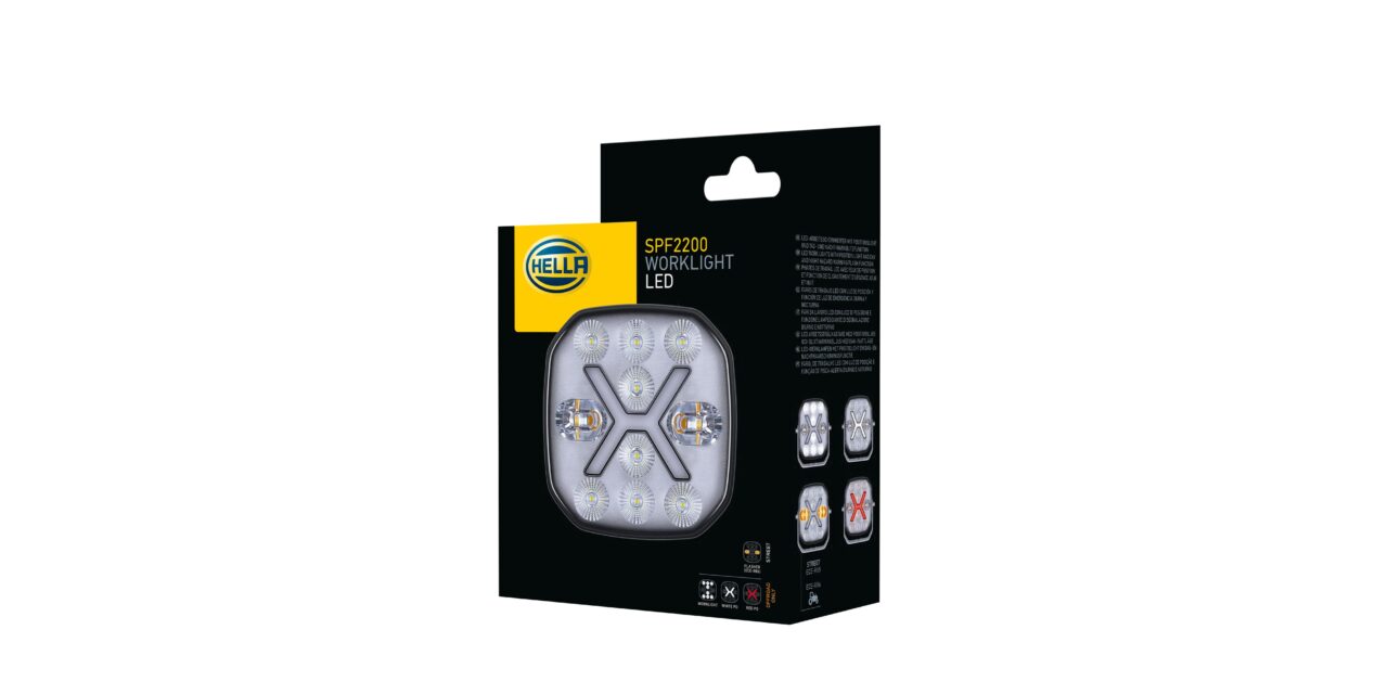 introduceert de SPF2200: krachtige multifunctionele LED werklamp met geïntegreerde veiligheidsfuncties
