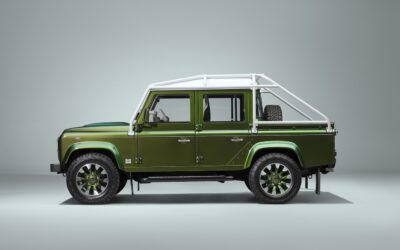 Classic Defender V8-familie introduceert nieuwe dubbele cabineoptie