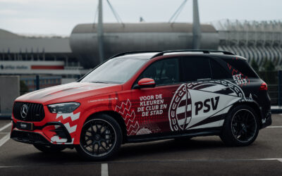 Mercedes-Benz en Gomes Eindhoven gaan samen met Rebel Lease partnership aan met PSV