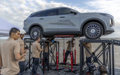 CHERY Tiggo 9 doorstaat unieke veiligheidstests tijdens CSH Safety Challenge