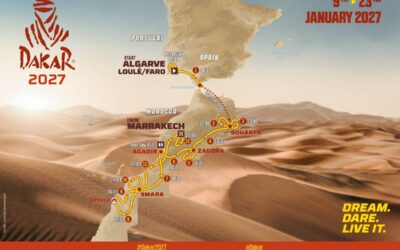De nieuwe route voor de Dakar Rally van 2027!